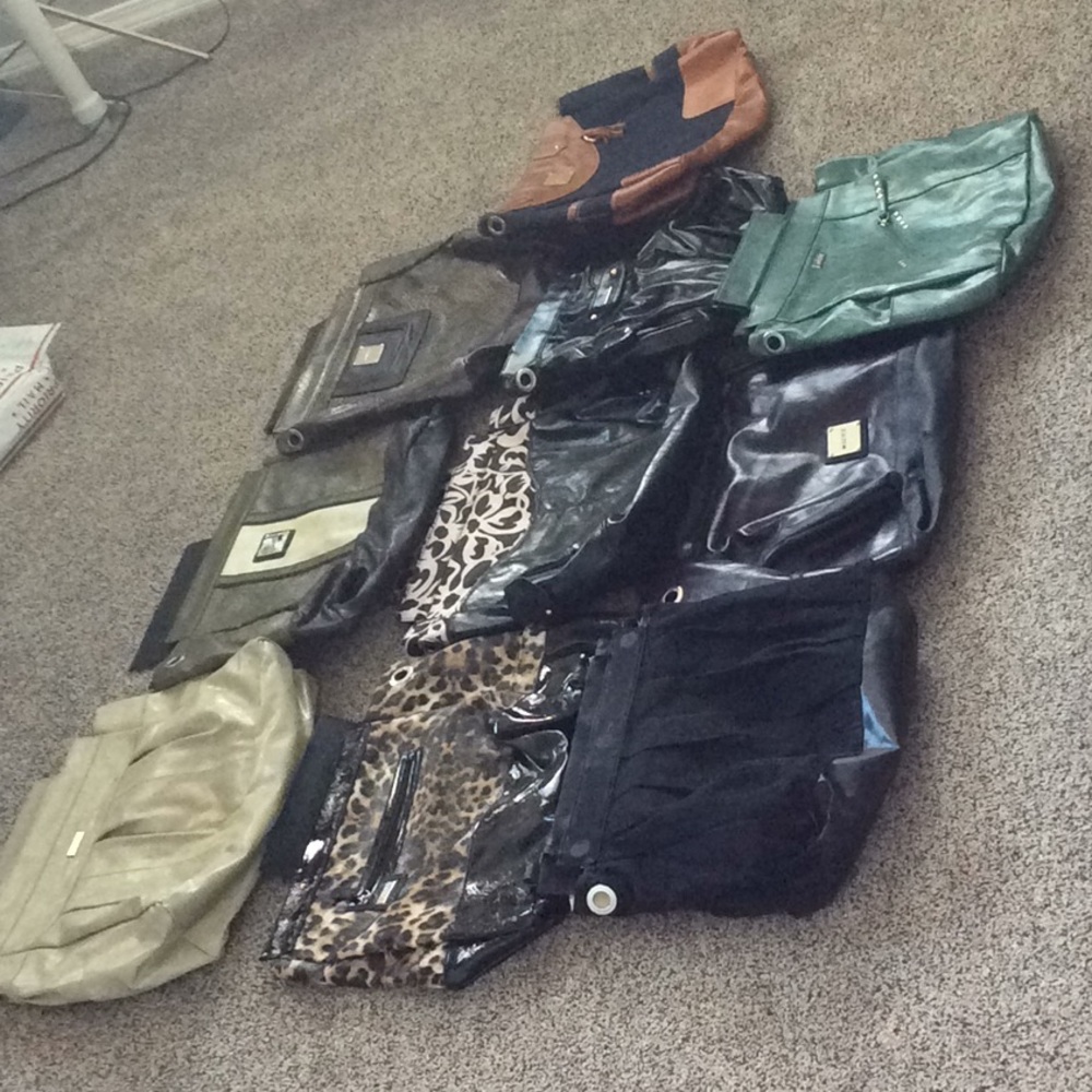 9 Miche Prima shells and one Prima base bag